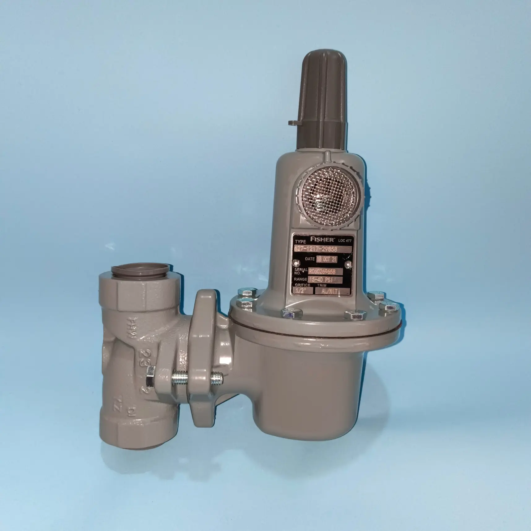 regulator Fisher 627 high pressure