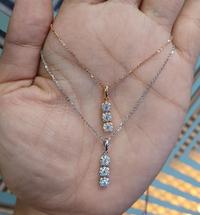 Gambar Liontin Berlian Trilogi VPD636223 Victoria Jewellery - Putih dari Victoria Jewellery Online Kota Administrasi Jakarta Selatan 4 Tokopedia