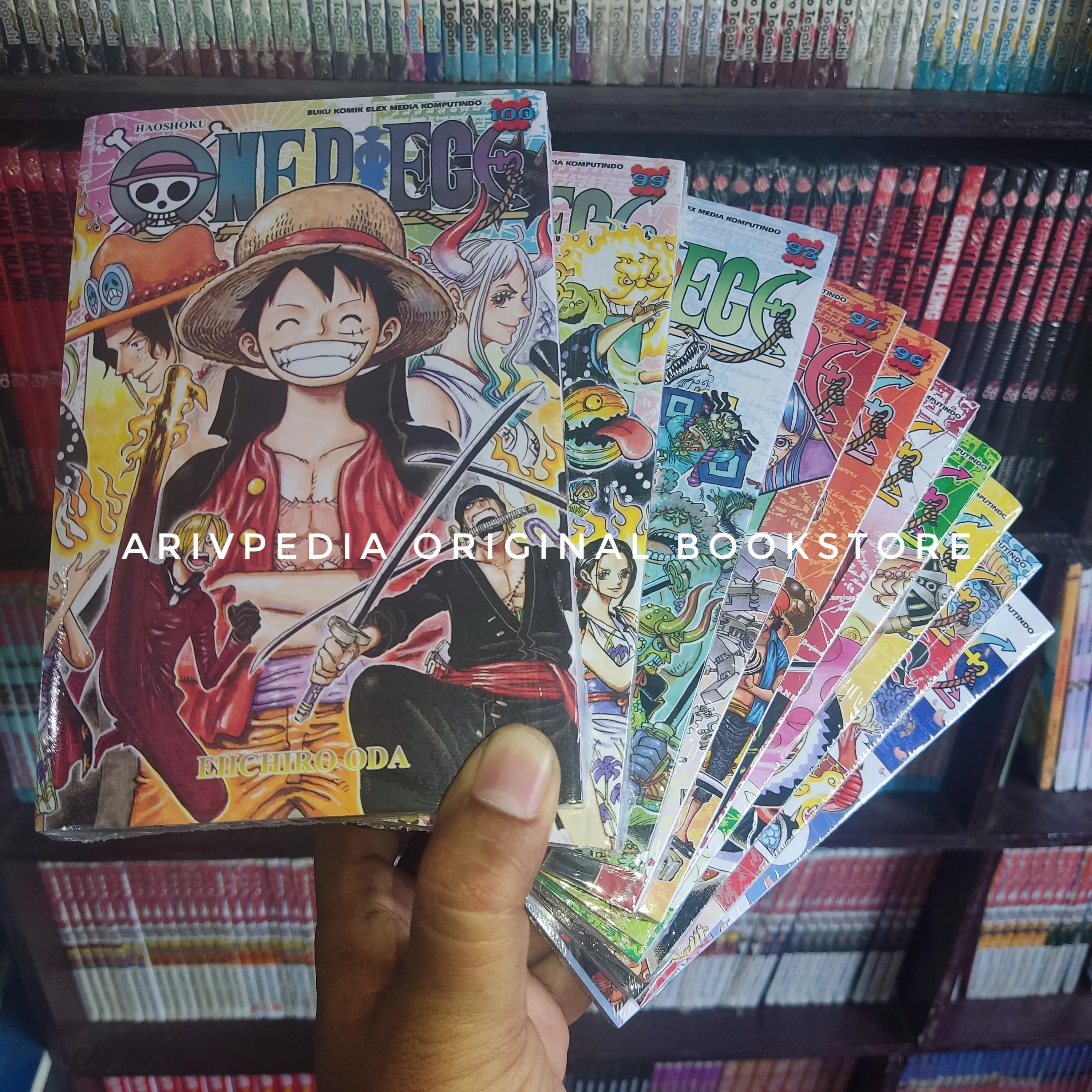 One Piece 91 92 93 94 95 96 97 98 99 100 (Komik Segel Original)