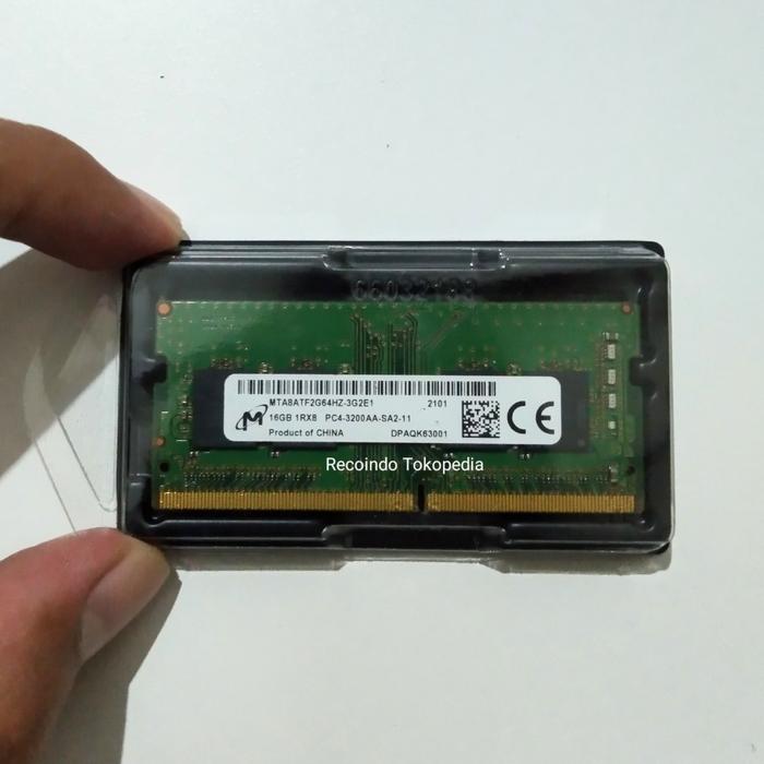 MT Micron DDR4 SODIMM 16GB 3200 PC4 3200AA SE1 11 Crucial ノート