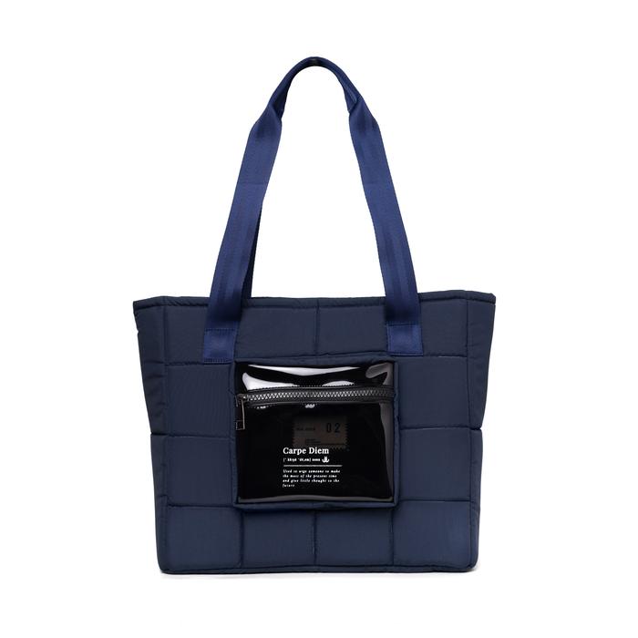 Gambar Totebag Puff Cato Navy dari Java Jones Clothing Kota Cimahi Tokopedia