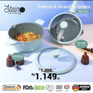 Stein Cookware Emerald Series Set / Panci STEIN