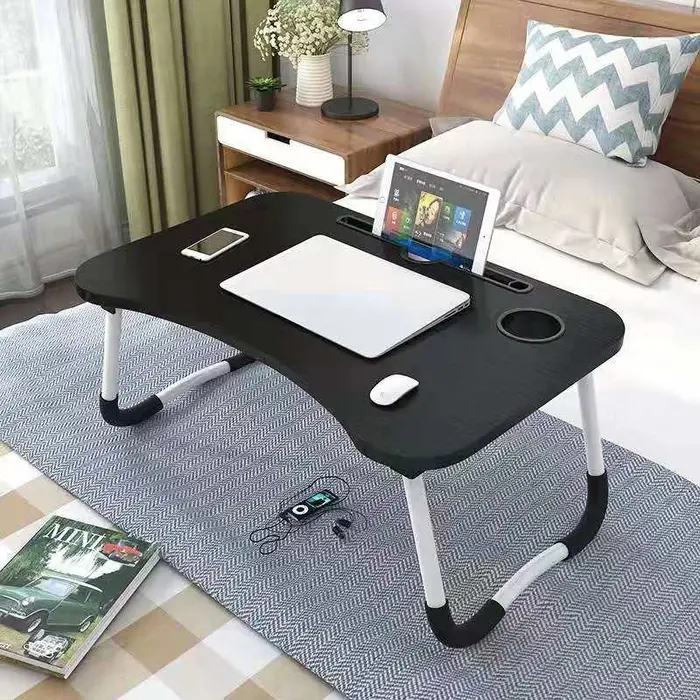 Gambar Meja Laptop Lipat Foldable Notebook Desk Table dari ElectStuff ID Kota Semarang 5 Tokopedia