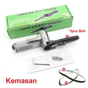 Mesin amplas genggam Handheld air belt sander adaptor gerinda tangan