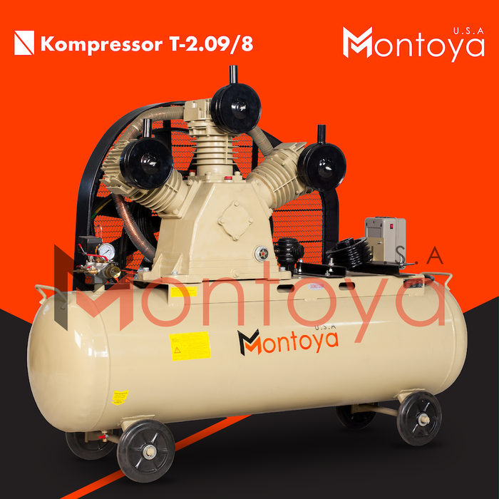 Gambar Kompresor angin MONTOYA 20 hp T-2.09/8 dari Tsuzumi Japan Kota Tangerang Tokopedia