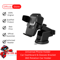 Gambar Holder HP Handphone Mobil Universal Rotasi 360 di kaca Dashboard Spion dari Bima Accessories Bali Kota Denpasar 1 Tokopedia