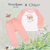 Gambar Set Obolong Raglan + Celana Panjang Bamboo Peter Rabbit Size S M L XL - S, Pink dari Chiyo Officially Kab. Bandung 2 Tokopedia