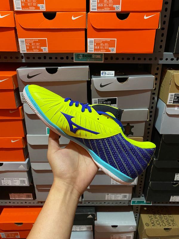 Sepatu Futsal Mizuno Rebula Sala Select IN Flash Blue Q1GA192227 BNIB 2