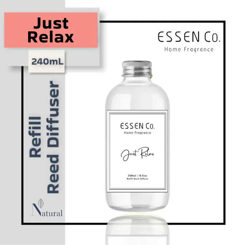 Essen Co Reed Diffuser Refill Aromatherapy Pengharum Ruangan 240mL 0
