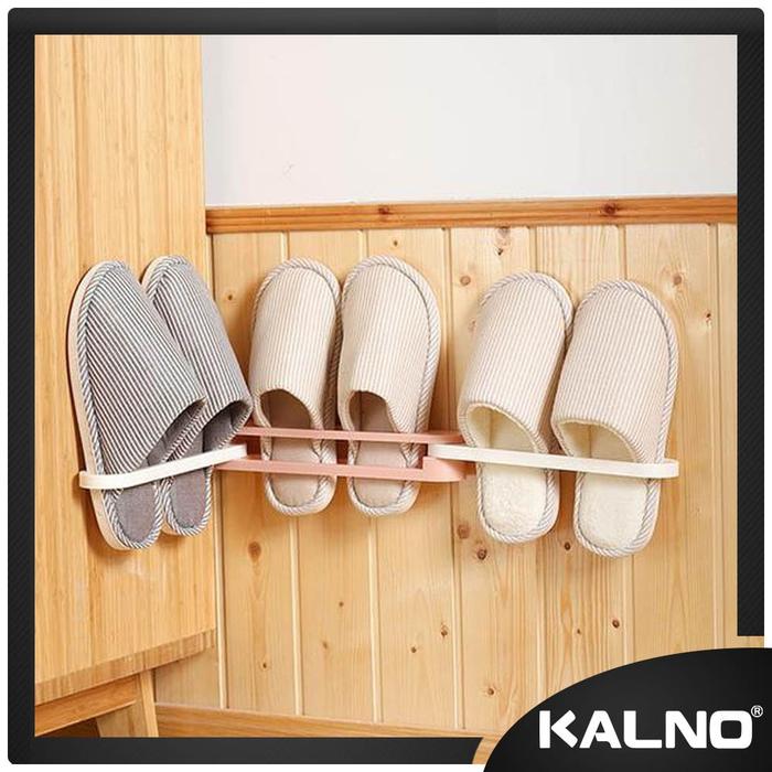 Gambar Rak Sandal Dinding Gantung Tempel Lipat 3in1 Holder Tempat Sepatu dari Kalno Mall ID Kota Administrasi Jakarta Utara Tokopedia