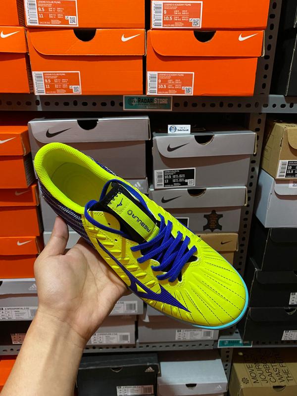 Sepatu Futsal Mizuno Rebula Sala Select IN Flash Blue Q1GA192227 BNIB 3