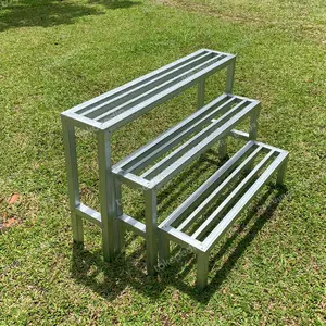 Rak tanaman susun tiga - rak bunga tingkat tiga - 100cm