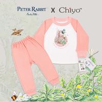 Gambar Set Obolong Raglan + Celana Panjang Bamboo Peter Rabbit Size S M L XL - S, Pink dari Chiyo Officially Kab. Bandung 4 Tokopedia