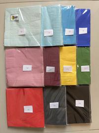 Gambar Tisu warna polos, tisu decoupage/tisu napkin. 33×33, 20pcs/pack/party/dekor dari Tissue Gambar Kota Administrasi Jakarta Selatan 2 Tokopedia