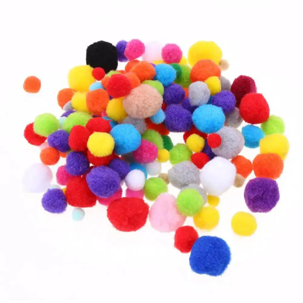 Pompom / Bola Bulu Diameter 2cm