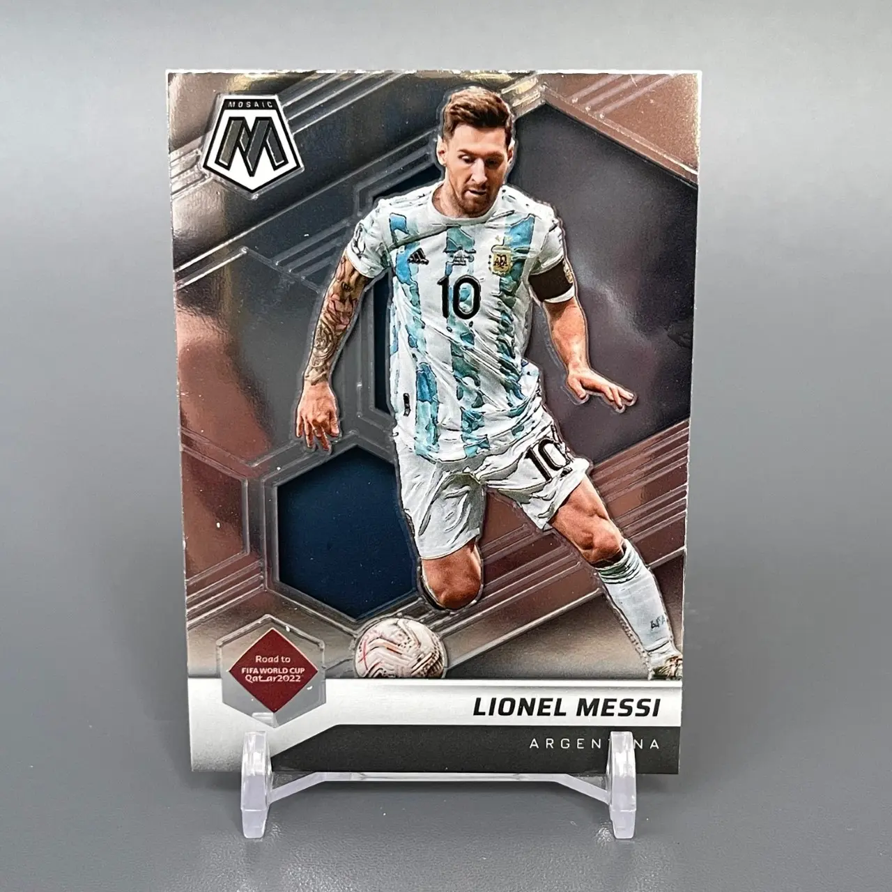 Kartu Bola Panini Mosaic World Cup 2022 ARGENTINA ( You Pick )