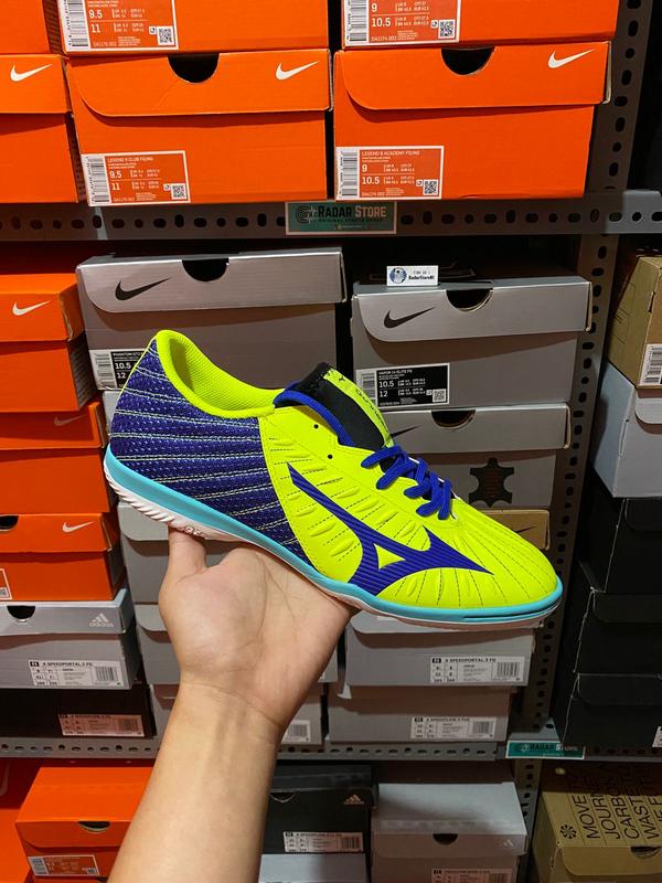 Sepatu Futsal Mizuno Rebula Sala Select IN Flash Blue Q1GA192227 BNIB 0