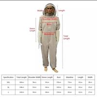 Gambar Baju Anti Lebah Full Body – Anti Bee Suit Pelindung Tubuh Bee keeping Suit - Jaring dibagaian wajah - XL dari gudangsafetycom Kota Administrasi Jakarta Barat 2 Tokopedia