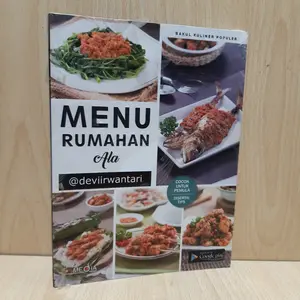 buku resep & Memasak " MENU RUMAHAN ala deviirwantari