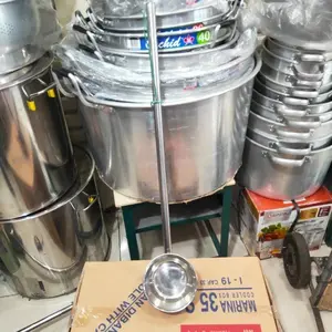 Gayung stenlis panjang 76cm - gayung 14cm