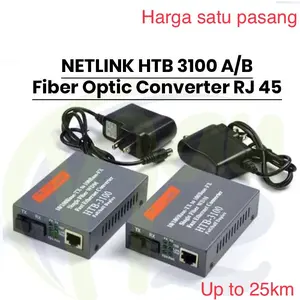HTB 3100 Media Converter A+B Fiber Optic | Media Converter FO 10/100Mb