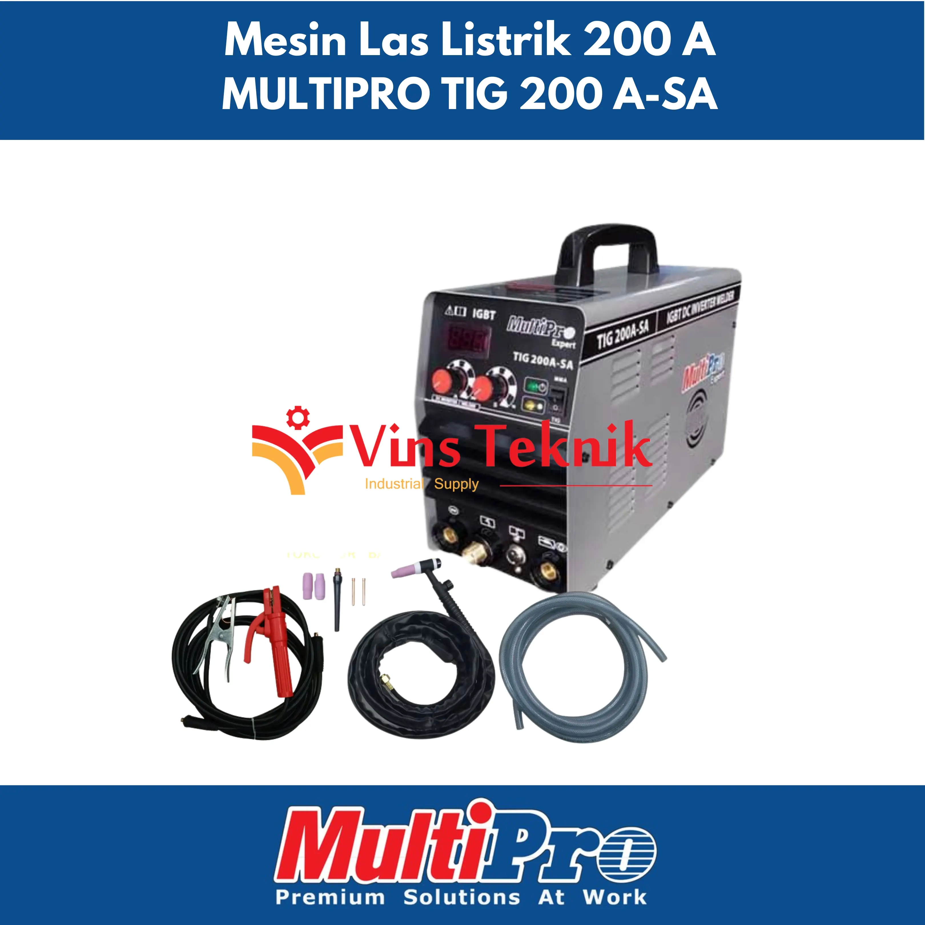 MULTIPRO TIG 200 ASA MESIN LAS INVERTER TIG 200 A-SA