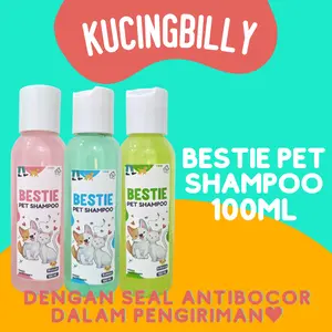 Bestie pet shampoo 100ml kucing anjing