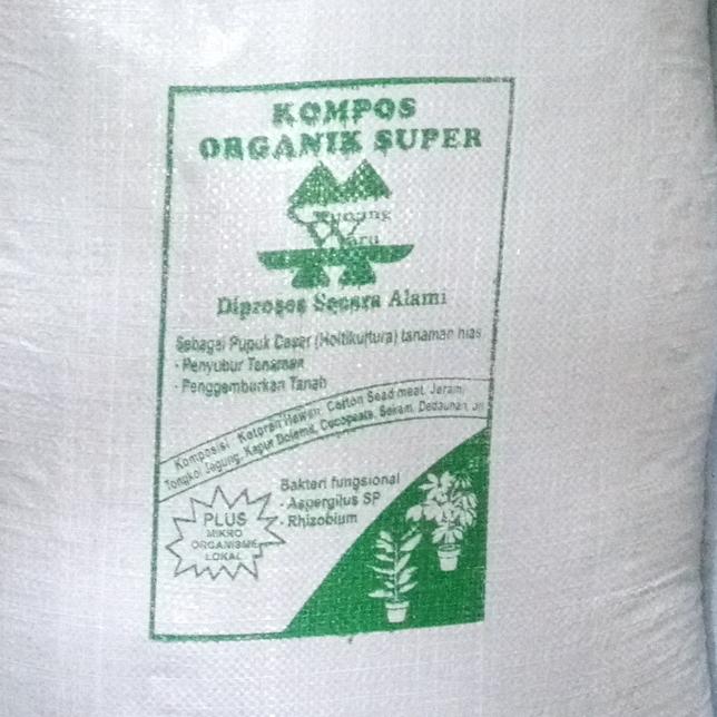 Gambar GRAB/GOJEK Media tanam Tricho kompos pupuk organik 40kg SES - Trico dari Sumber Rejeki Karang Lewas Kab. Banyumas Tokopedia