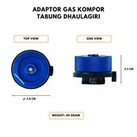 Gambar Adaptor Konektor Penghubung Tabung Gas Camping Ke Kompor Camping dari OutdoorGrosir Kab. Bekasi 3 Tokopedia