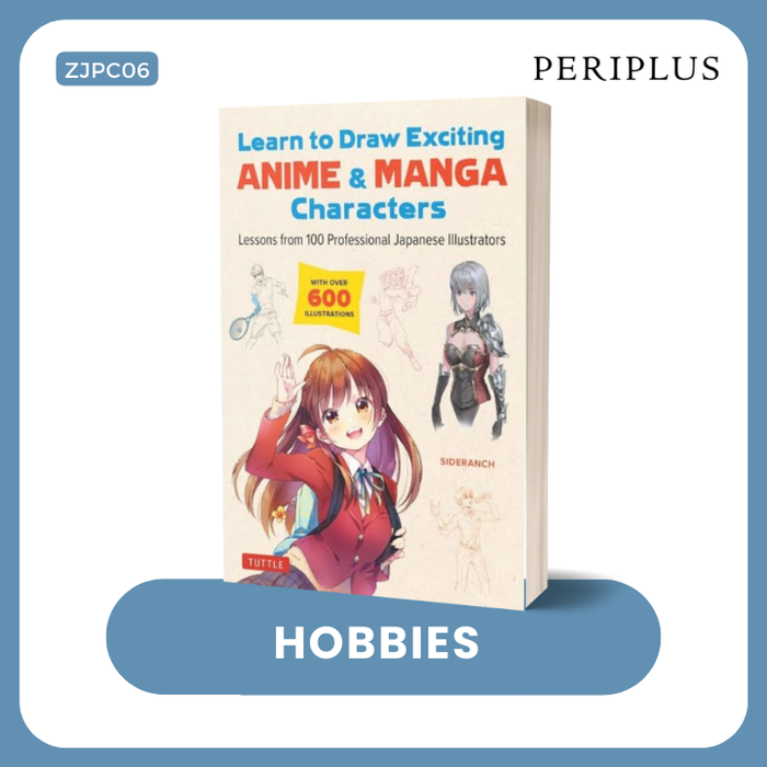 Gambar Learn to Draw Exciting Anime & Manga Characters - 9784805317167 dari Periplus Bookshop_NEW Kota Administrasi Jakarta Timur Tokopedia