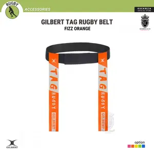 Gilbert Tag Rugby Belt - Orange