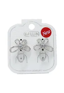 Ballin Anting Wanita Jade Earing Silver - 20mm