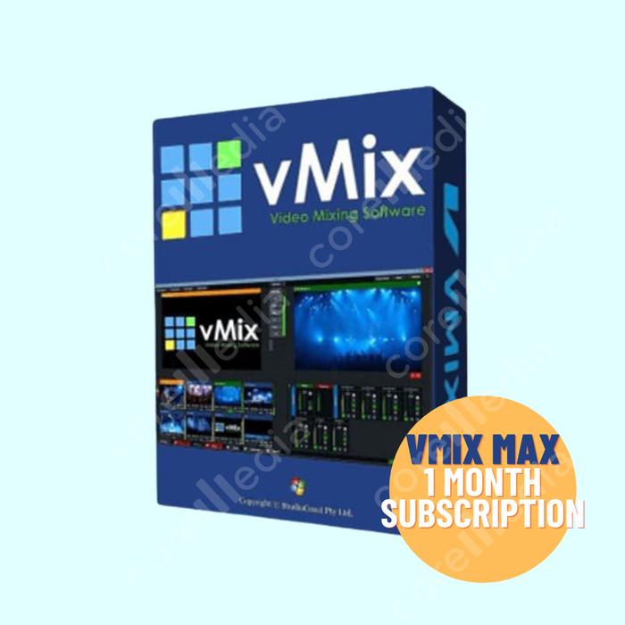 Jual vMix Max Subscription Software Video Mixer (Monthly Subscription ...