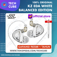 Gambar KZ EDA White Balanced Blanced Balance with Mic Earphone Alt EDX Ultra - White Balanced dari Tech Cube Store Kota Administrasi Jakarta Barat 1 Tokopedia