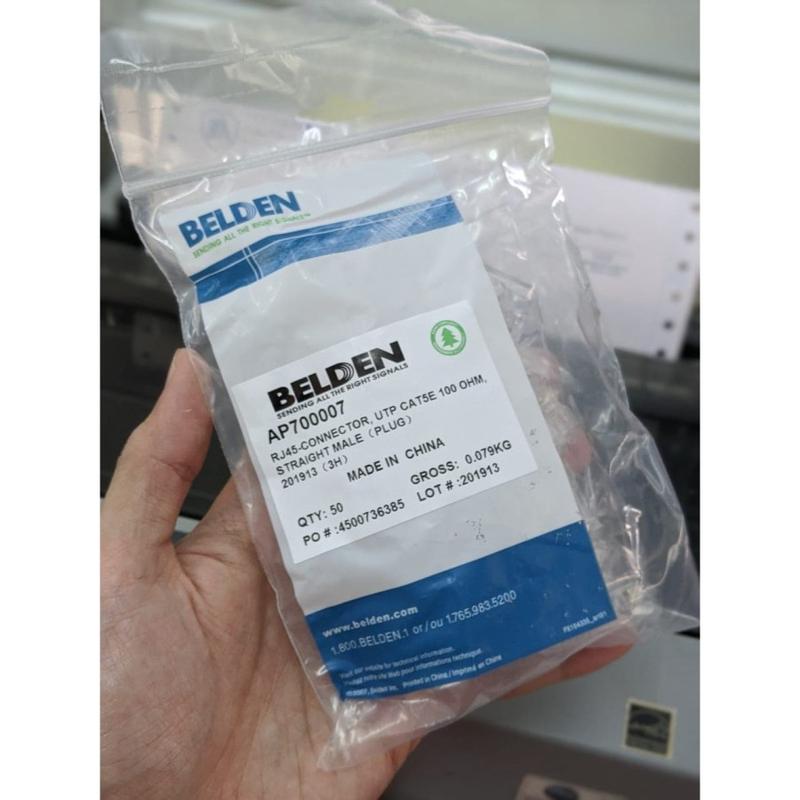 Connector UTP Belden Original (50Pcs) Cat 5e RJ45 AP700007 [46891] 0