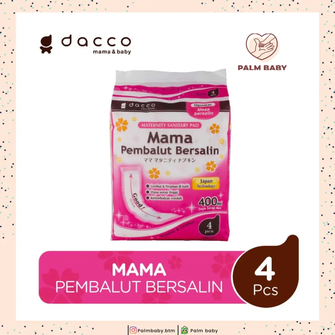 Dacco Mama Pembalut Bersalin Isi 4 Pcs