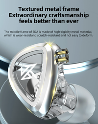 Gambar KZ EDA White Balanced Blanced Balance with Mic Earphone Alt EDX Ultra - White Balanced dari Tech Cube Store Kota Administrasi Jakarta Barat 2 Tokopedia