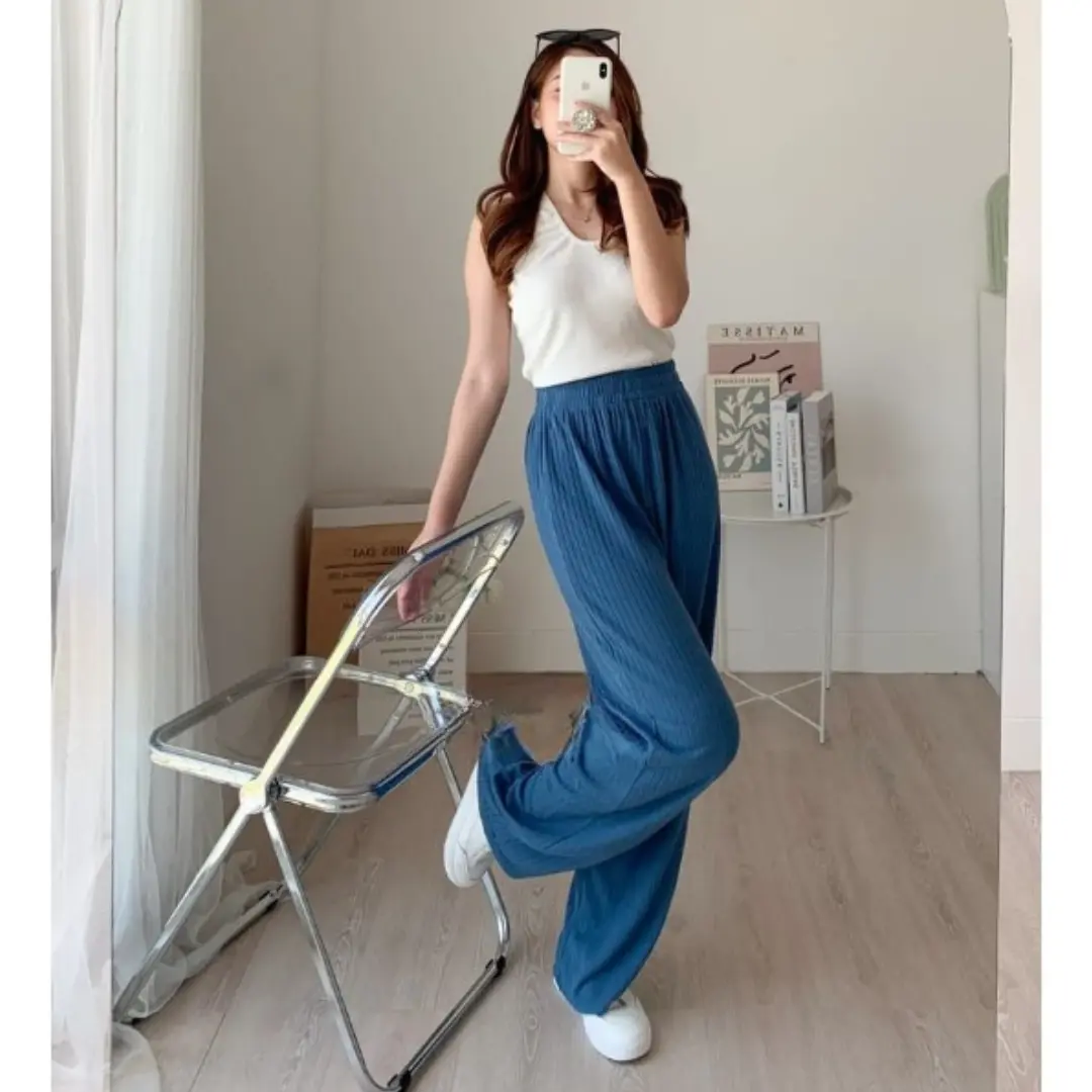 Celana Kulot Knit Premium Celana Knit Wanita Berkualitas Cullote Knit