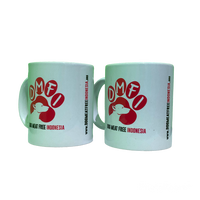 Gambar Gelas Mug DMFI - Dog Meat Free Indonesia dari JAAN Domestic Shop Kab. Bogor 3 Tokopedia