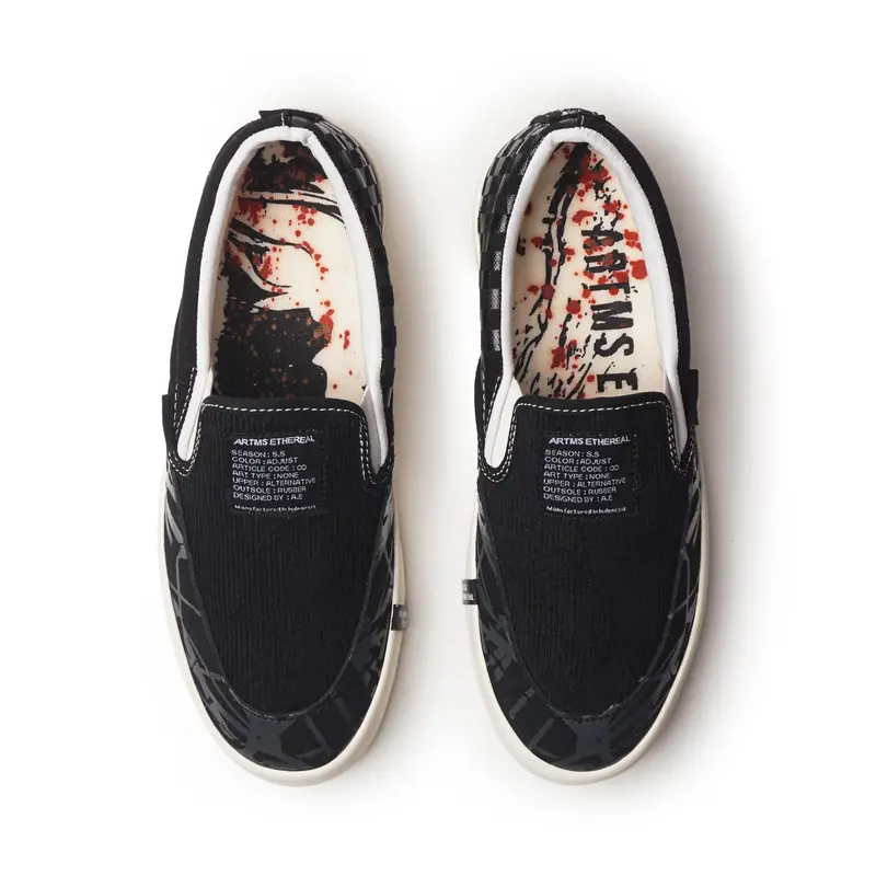 Artemis Ethereal Vol 0.5 Slip-On Black/White 2