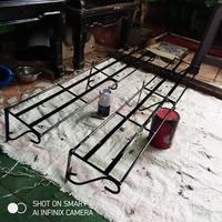 Gambar rak bunga hias besi dinding tembok - Hitam dari aglonema fattah Kab. Bogor 4 Tokopedia