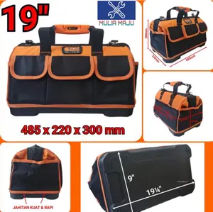TAS PERALATAN KAPUSI 19 INCH/ TOOL BAG SET WEAR RESINTANR PROTECTION