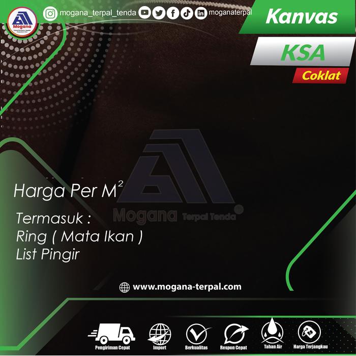 Gambar Terpal Canvas KSA tebal Berkualitas (tahan panas) dari Mogana Terpal Kota Administrasi Jakarta Barat Tokopedia