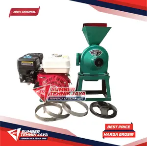 Mesin Giling Tepung FFC 15 + Mesin Bensin GX 160 5,5 HP