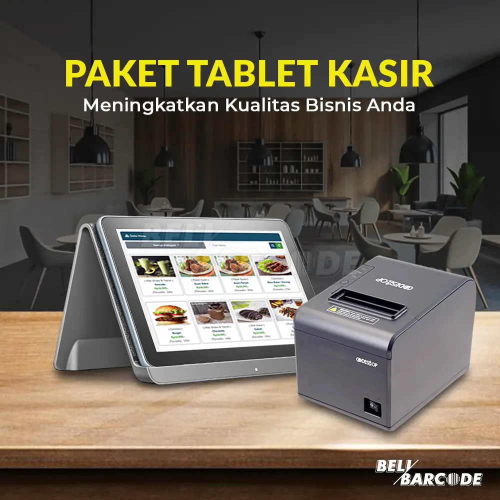 Paket Kasir Tablet + Printer Struk 80mm