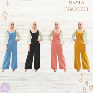 60392 nayla jumpsuit/jumpsuit muslim/baju muslim wanita murah