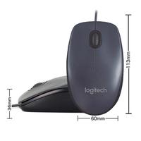 Gambar Logitech Mouse M90 Kabel USB Desain Ergonomis Plug and Play dari Metoocel Official Kota Administrasi Jakarta Barat 4 Tokopedia
