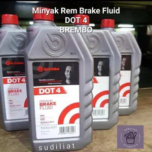 MINYAK REM BRAKE FLUID DOT 4 PREMIUM BRAKE FLUID BREMBO - 1000 ML