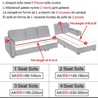 Gambar COVER SARUNG KURSI SOFA ELASTIS 2 SEATER DUDUKAN dari Eljida Store Kota Tangerang 3 Tokopedia