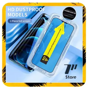 IPHONE 12|13|14|15|16|17 Pro Max Plus Air Tempered Glass Clear|Spy Anti GagalPasang